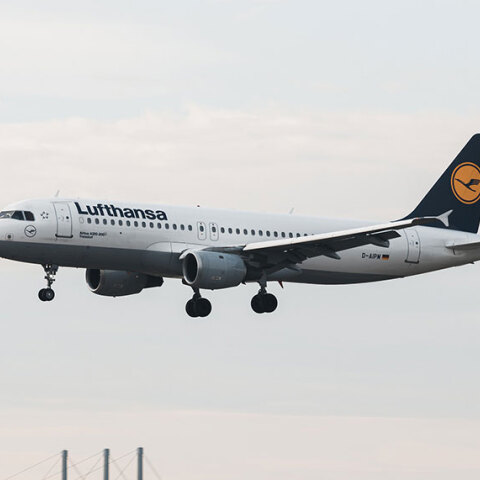 Αεροπλάνο του ομίλου Lufthansa