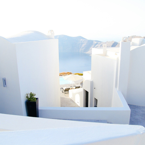 Σαντορίνη, αρχιτεκτονική 