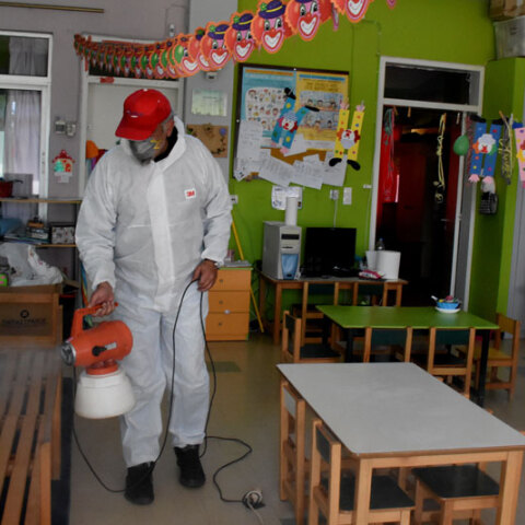 Κορωνοϊός - απολύμανση 