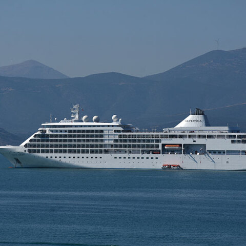 Έφτασε στην Κέρκυρα το κρουαζιερόπλοιο