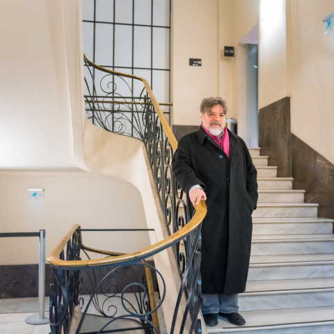 Ο Δημήτρης Παπαδημητρίου για τον «Moby Dick» © Θανάσης Καρατζάς