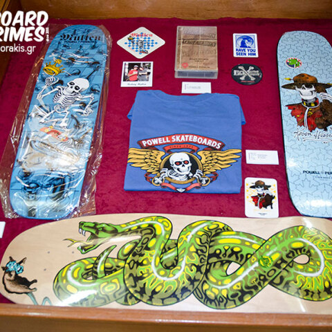 Ο Αλέξης Φλωράκης διοργανώνει και συμμετέχει στην έκθεση «Skateboard Art Crimes» στο Βαφοπούλειο Πνευματικό Κέντρο Θεσσαλονίκης