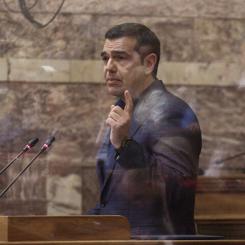 Ο πρόεδρος του ΣΥΡΙΖΑ Αλέξης Τσίπρας