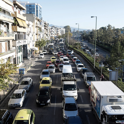Κίνηση στους δρόμους 