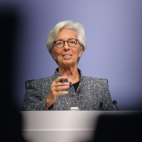 Η πρόεδρος της ΕΚΤ Κριστίν Λαγκάρντ 