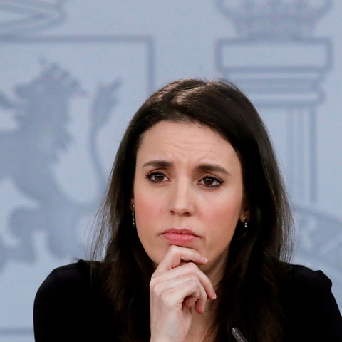 Ιρένε Μορένο των Podemos 