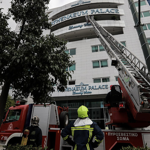 Εμπρησμός ξενοδοχείου στη λεωφόρο Συγγρού