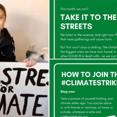 Γκρέτα Τούνμπεργκ κορωνοϊός