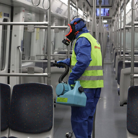 Κορωνοϊός: Καθημερινή η απολύμανση σε συρμούς του Μετρό