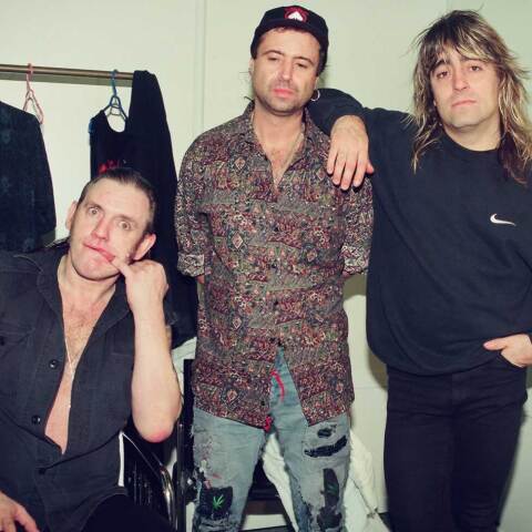 Ο Lemmy Kilmister και οι Motorhead στα παρασκήνια της συναυλίας τους στη Θεσσαλονίκη