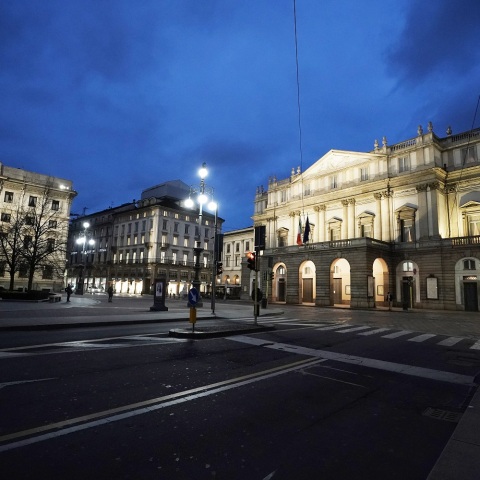 Μιλάνο-Κορωνοϊός-Καραντίνα 