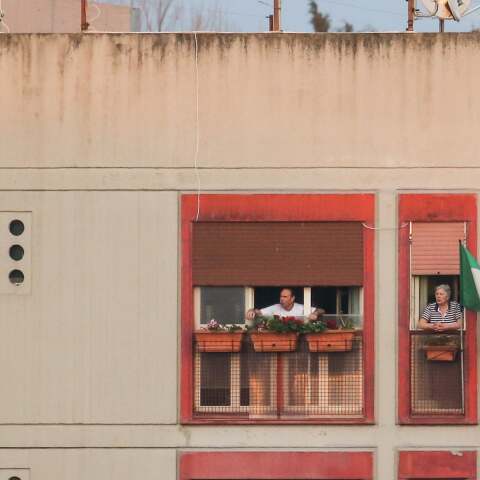 Ιταλοί σε καραντίνα εξαιτίας της πανδημίας του κορωνοϊού