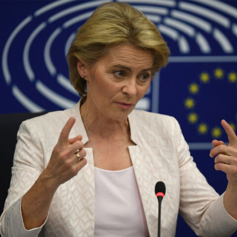 Η επικεφαλής της Κομισιόν Ούρσουλα φον ντερ Λάιεν