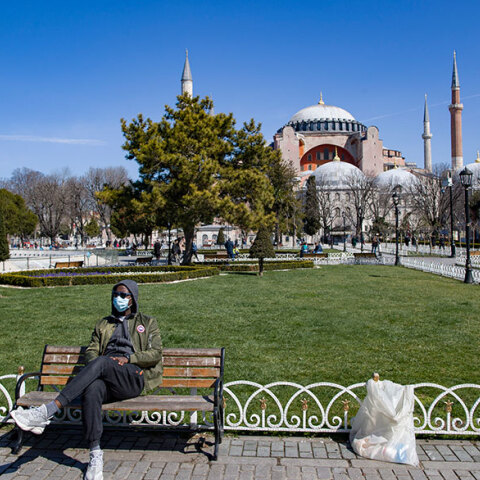 Αγιά Σοφιά στην Κωνσταντινούπολη 