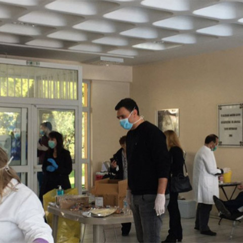 Βασίλης Κικίλιας - Αιμοδοσία