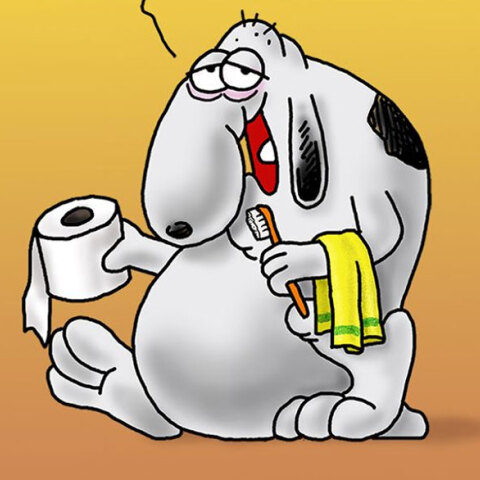 Κορωνοϊός: Ο Αρκάς μάς λέει «καλημέρα» με νέο σκίτσο για το χαρτί υγείας