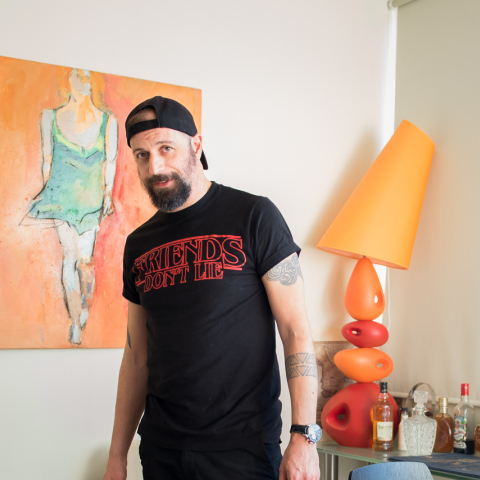 Ο frontman των Nightfall Ευθύμης Καραδήμας 