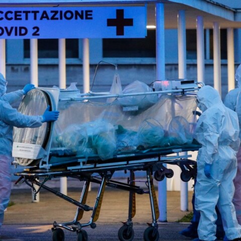 Ιατρικό προσωπικό στην Ιταλία