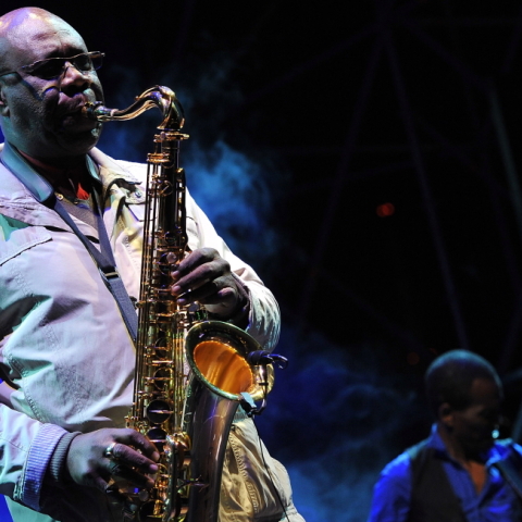 Ο Μανού Ντιμπάγκο στο Torino Jazz Festival το 2014