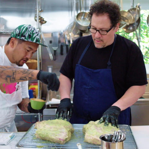 Ρόι Τσόι και Τζον Φαβρό στο Chef Show