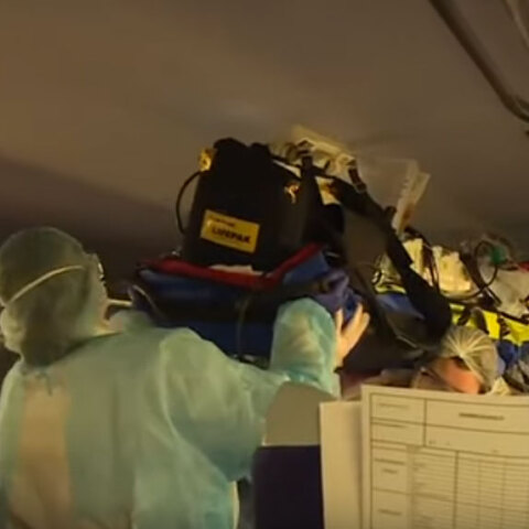 Τρένο-νοσοκομείο για ασθενείς με κορωνοϊό στη Γαλλία