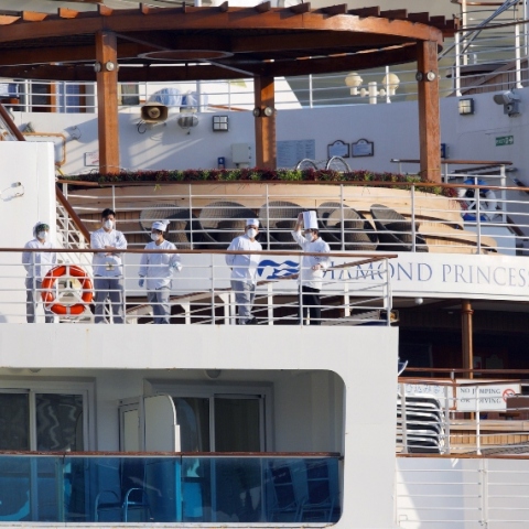 Το κρουαζιερόπλοιο Diamond Princess