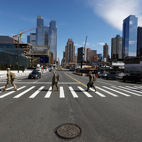Δυνάμεις του στρατού στη «μάχη» κατά του κορωνοϊού στη Νέα Υόρκη - Ξεπέρασαν τους 500 οι νεκροί