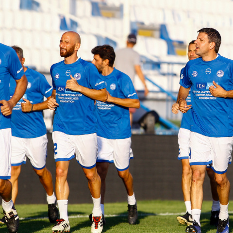 Εθελοντική αιμοδοσία από την ομάδα του Euro 2004