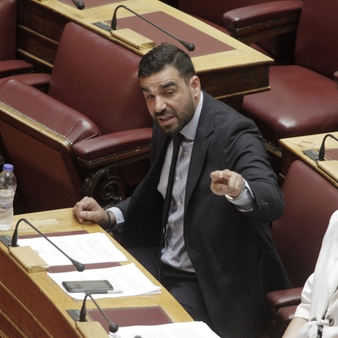 Ο βουλευτής του ΣΥΡΙΖΑ Πέτρος Κωνσταντινέας 