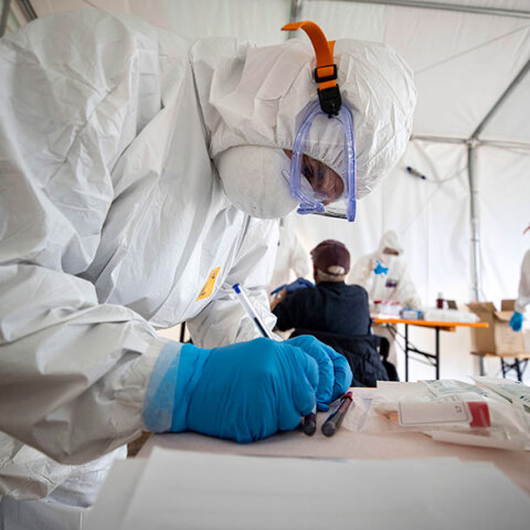 Κορωνοϊός, Τεστ