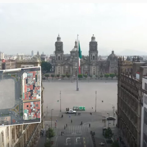 Ερημιά στην Πόλη του Μεξικού λόγω κορωνοϊού