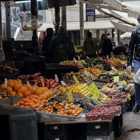 Λαϊκή αγορά - Νέος τρόπος λειτουργίας εν μέσω κορωνοϊού