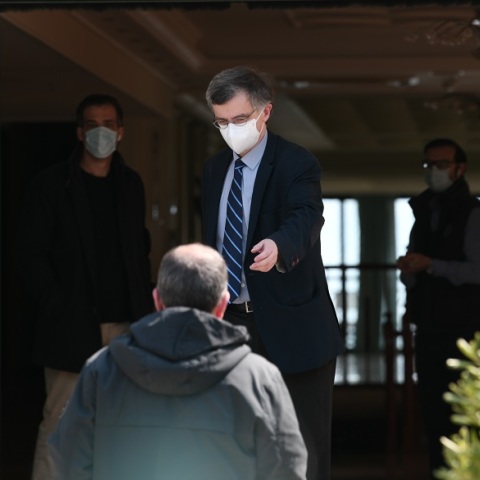 Στο γηροκομείο της Νέας Μάκρης ο Τσιόδρας