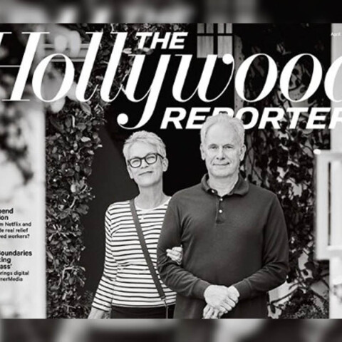 Η Τζέιμι Λι Κέρτις και ο Κρίστοφερ Γκεστ φωτογραφίζονται για το περιοδικό Hollywood Reporter