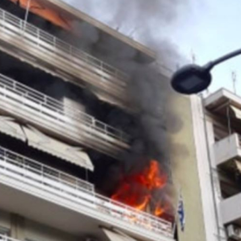 Φωτιά Θεσσαλονίκη