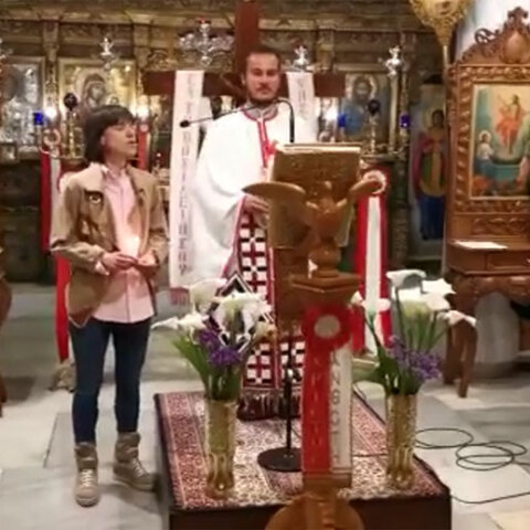 Η τραγουδίστρια Monika