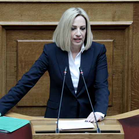 Βουλή: Για «άπλυτα» της κυβέρνησης έκανε λόγο η Φ. Γεννηματά 
