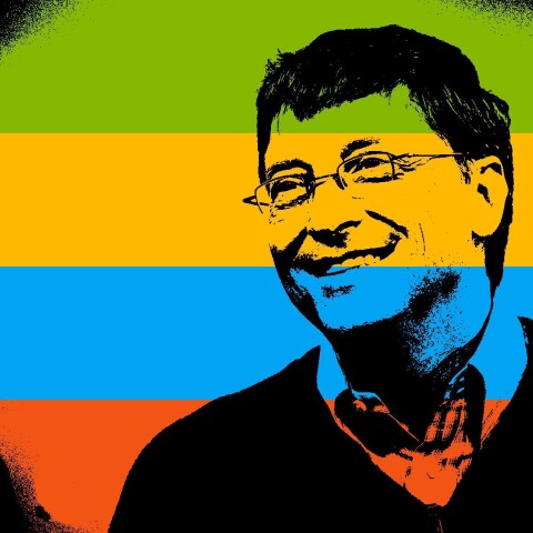 Εικονογράφηση του Bill Gates