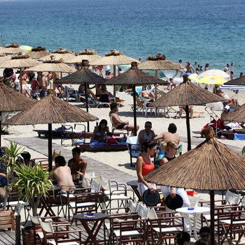 Παραλία στη Χαλκιδική 