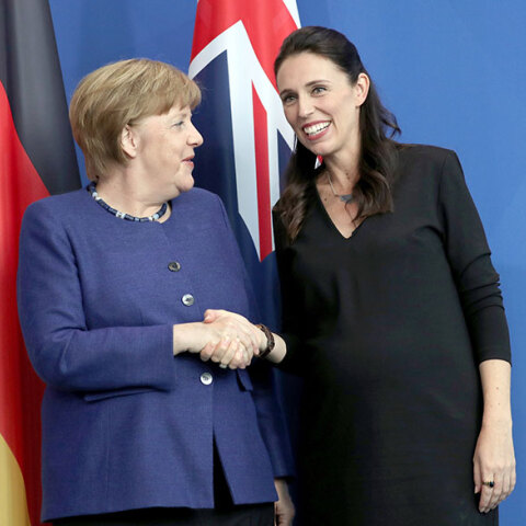 Άνγκελα Μέρκελ, Τζασίντα Άρντερν 