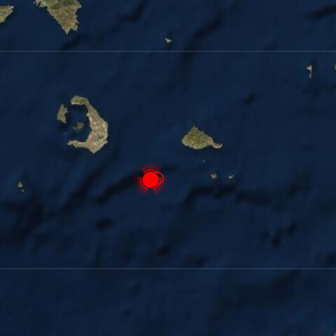 Σεισμός 4 βαθμών της κλίμακας Ρίχτερ ανοικτά της Σαντορίνης