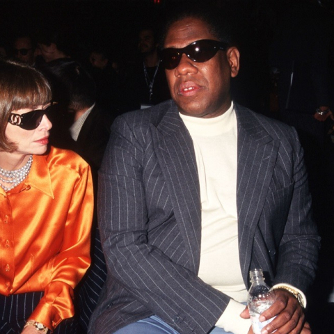 Anna Wintour και Andre Leon Talley