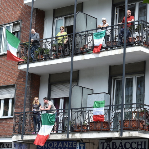 Κορωνοϊός: Σημαντικός περιορισμός των κρουσμάτων στην Ιταλία 