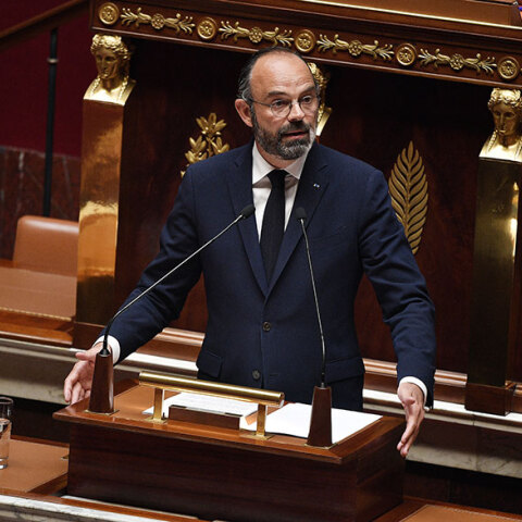 Ο πρωθυπουργός της Γαλλίας Εντουάρ Φιλίπ