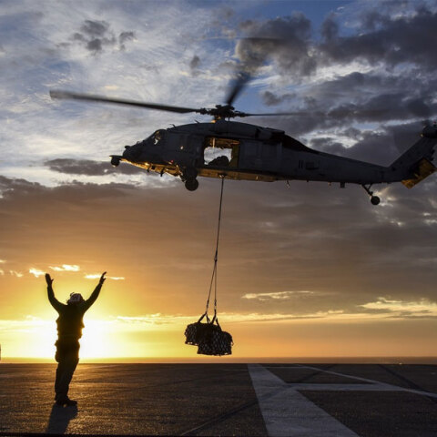 Συντριβή ελικοπτέρου του ΝΑΤΟ δυτικά της Κεφαλονιάς