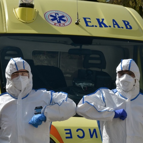 Δωρεά μασκών από τον ΑΔΜΗΕ στο ΕΣΥ-Φωτογραφία αρχείου