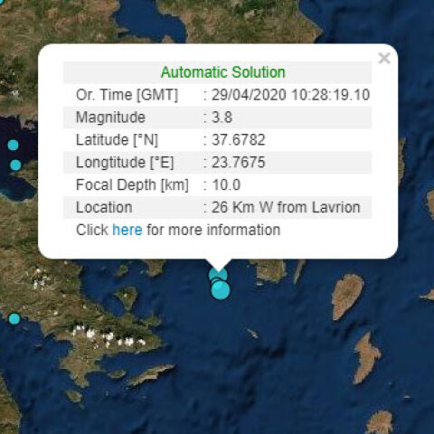 Το επίκεντρο της δόνησης