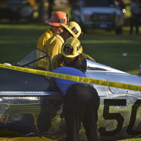 Αεροπλάνο Χάρισον Φορντ-Φωτογραφία Αρχείου