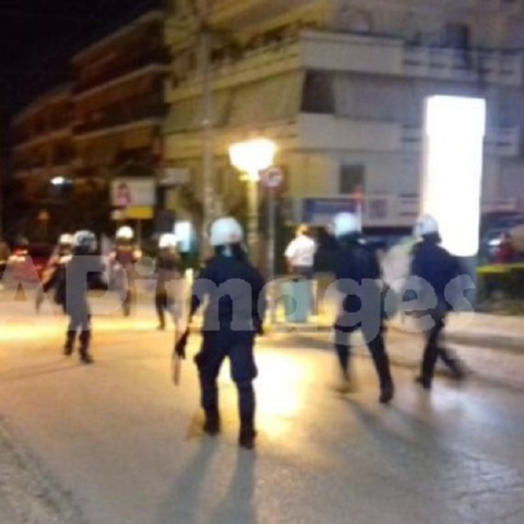 Επεισόδια της αστυνομίας με νεαρούς στην Αγία Παρασκευή