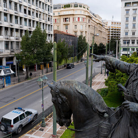 Η Αθήνα τις ημέρες της καραντίνας 